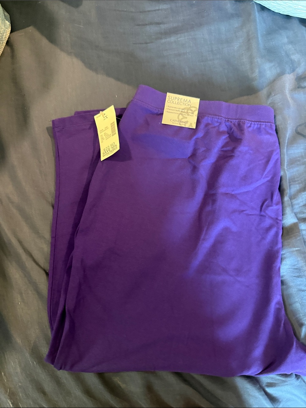 Women's Purple Capris